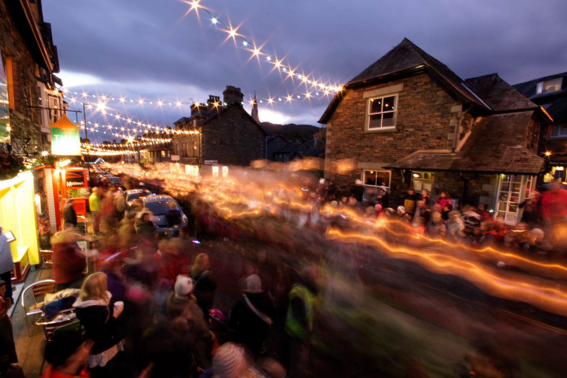 Lake District Christmas light switch-on